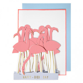 Postal Flamingos